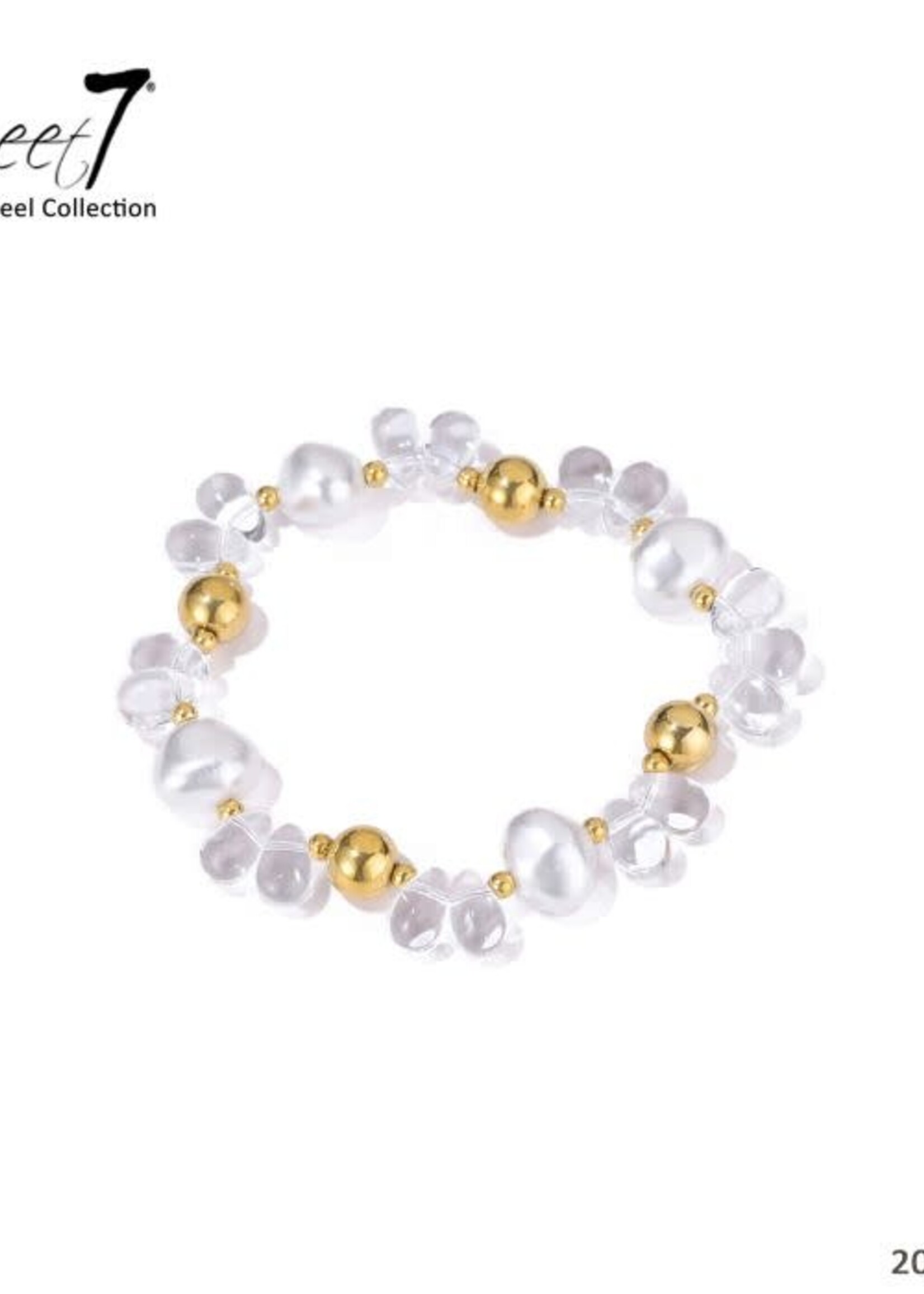 Sweet7 Armband Sweet Wit 200727123