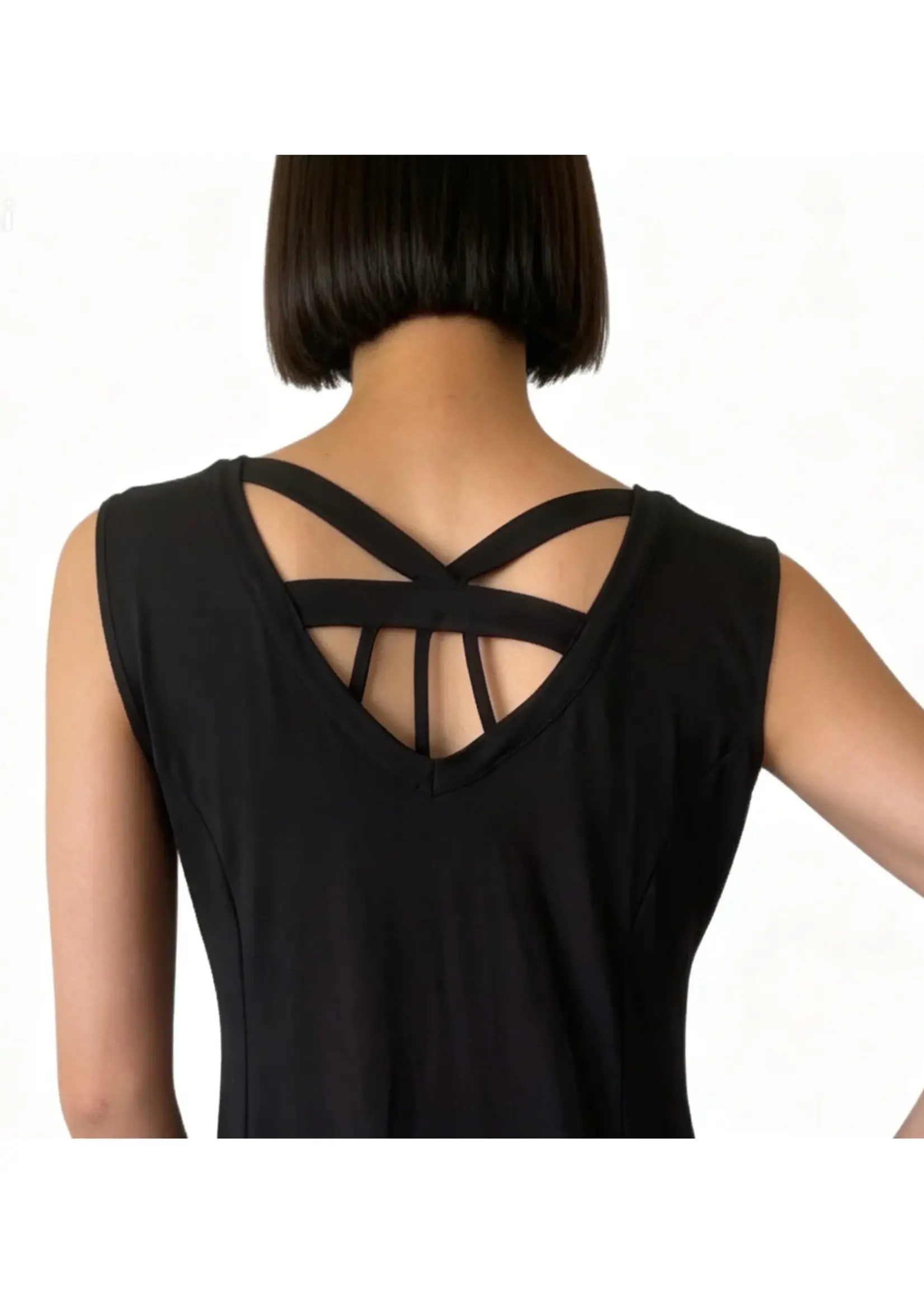 Ophilia Sheryl Plain Black