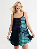 Ophilia Tessa Green Stripe
