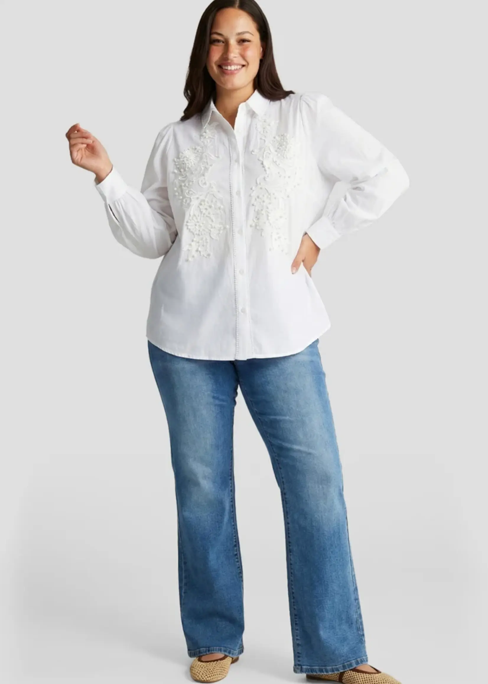 Exxcellent Lotte Blouse Offwhite