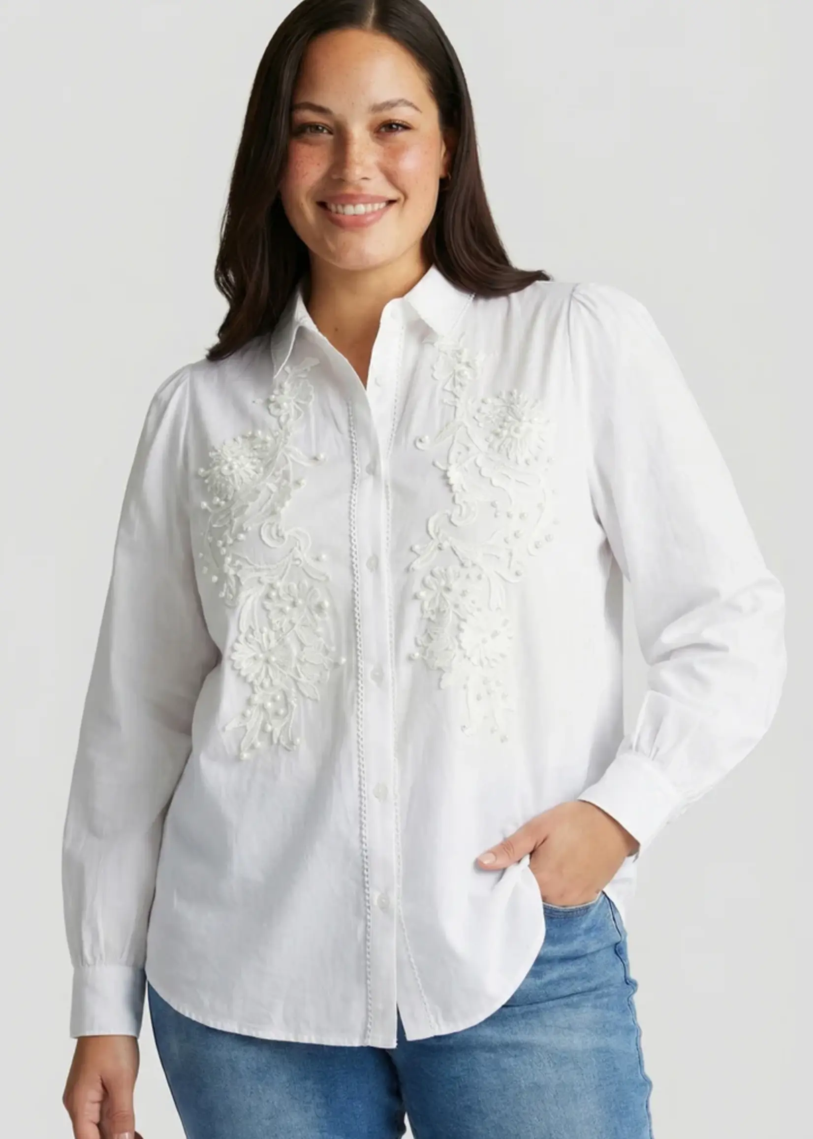 Exxcellent Lotte Blouse Offwhite