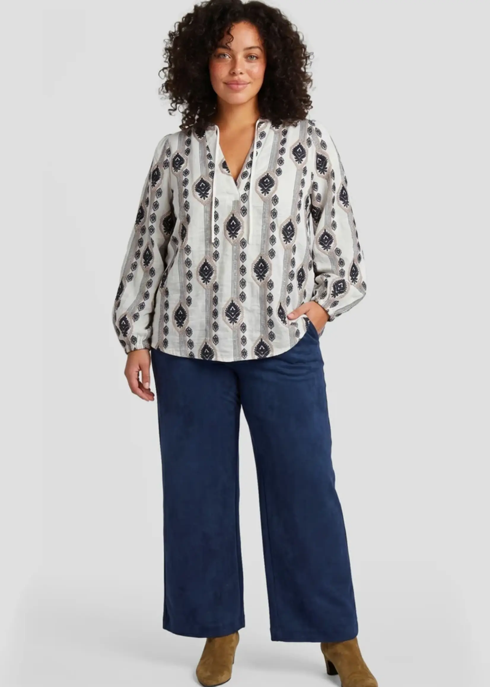 Exxcellent Annabelle Pants Eclipse