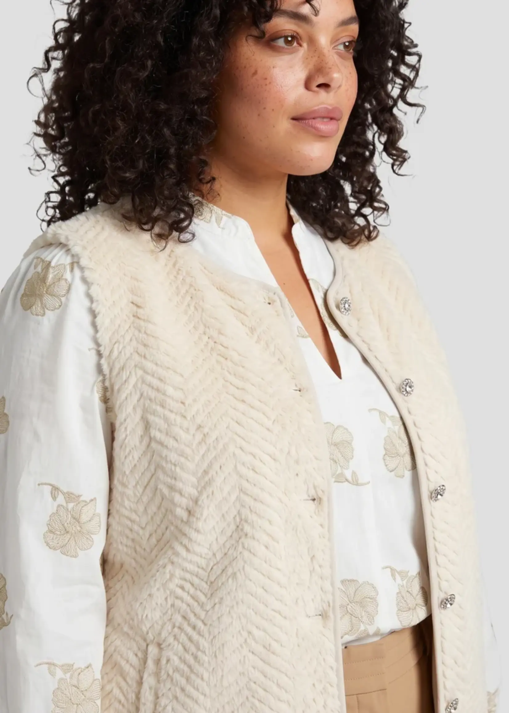 Exxcellent Aressa Gilet Sand