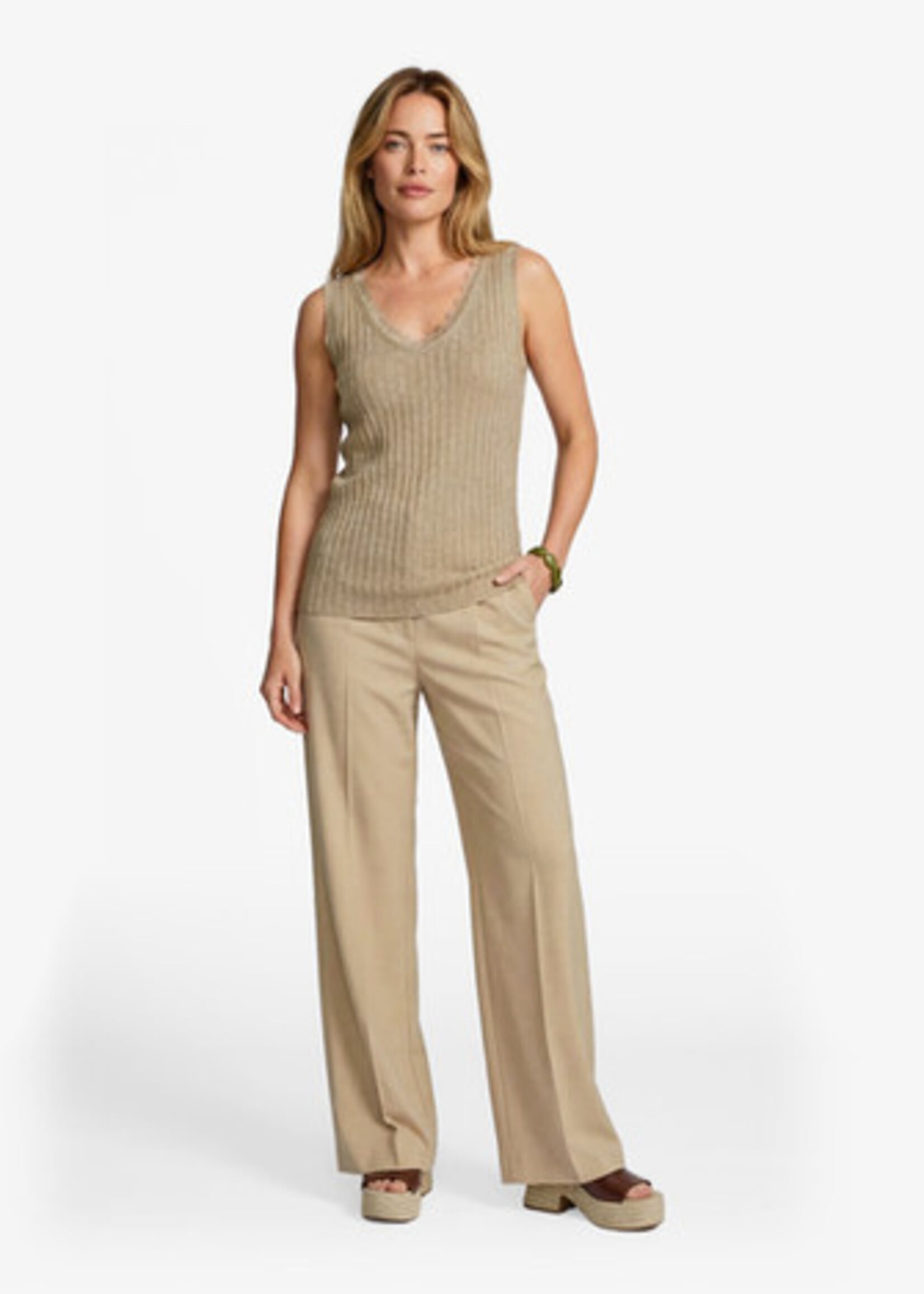 C&S The Label Parnilla Pants Offwhite
