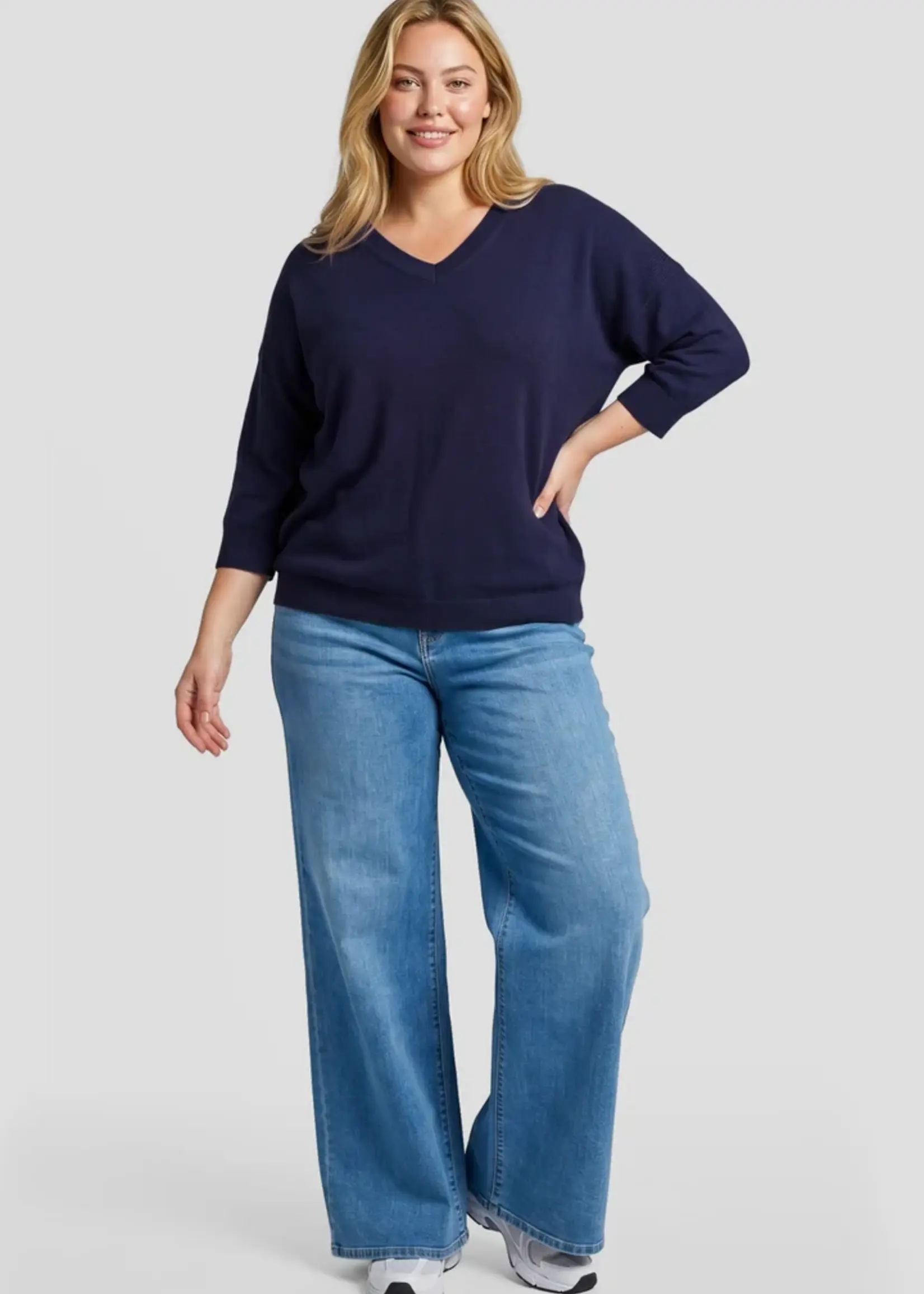 Exxcellent Serena Knit Pullover Eclipse