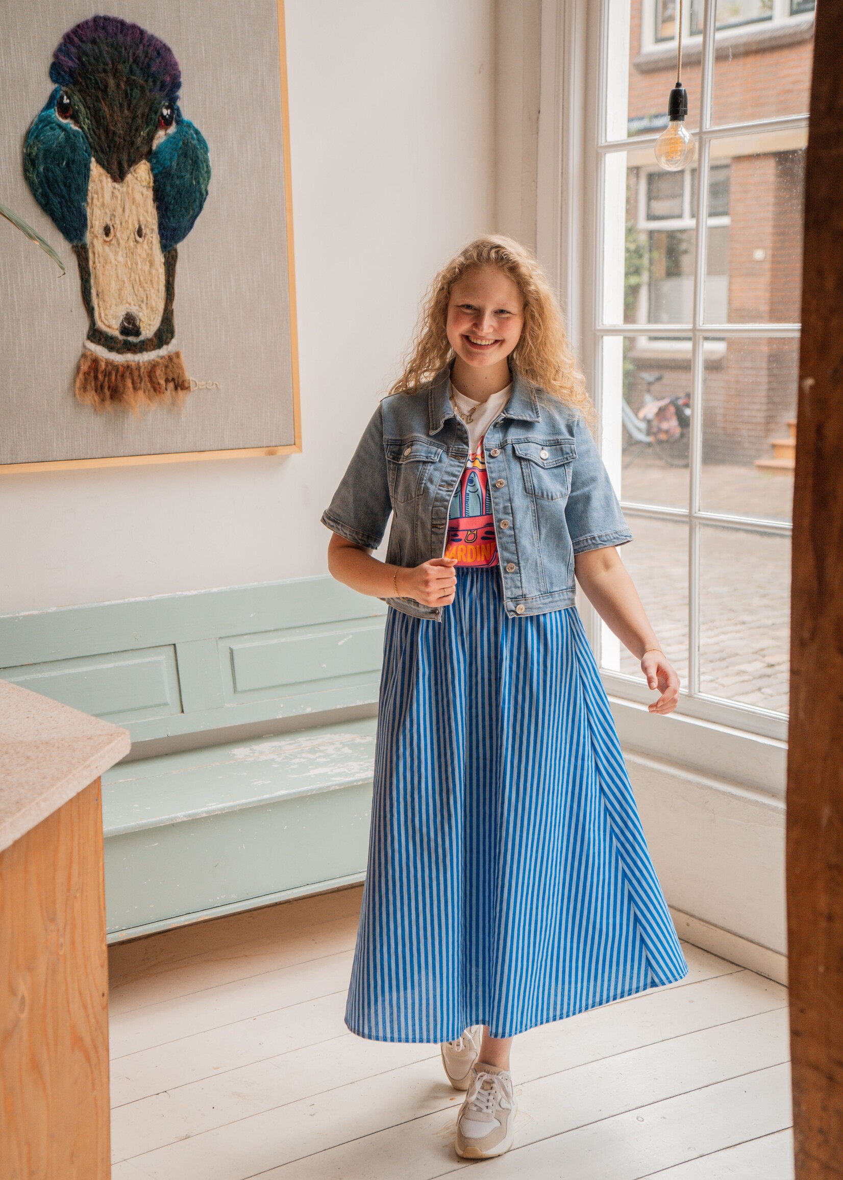 Rok Stripe Blue One Stripe