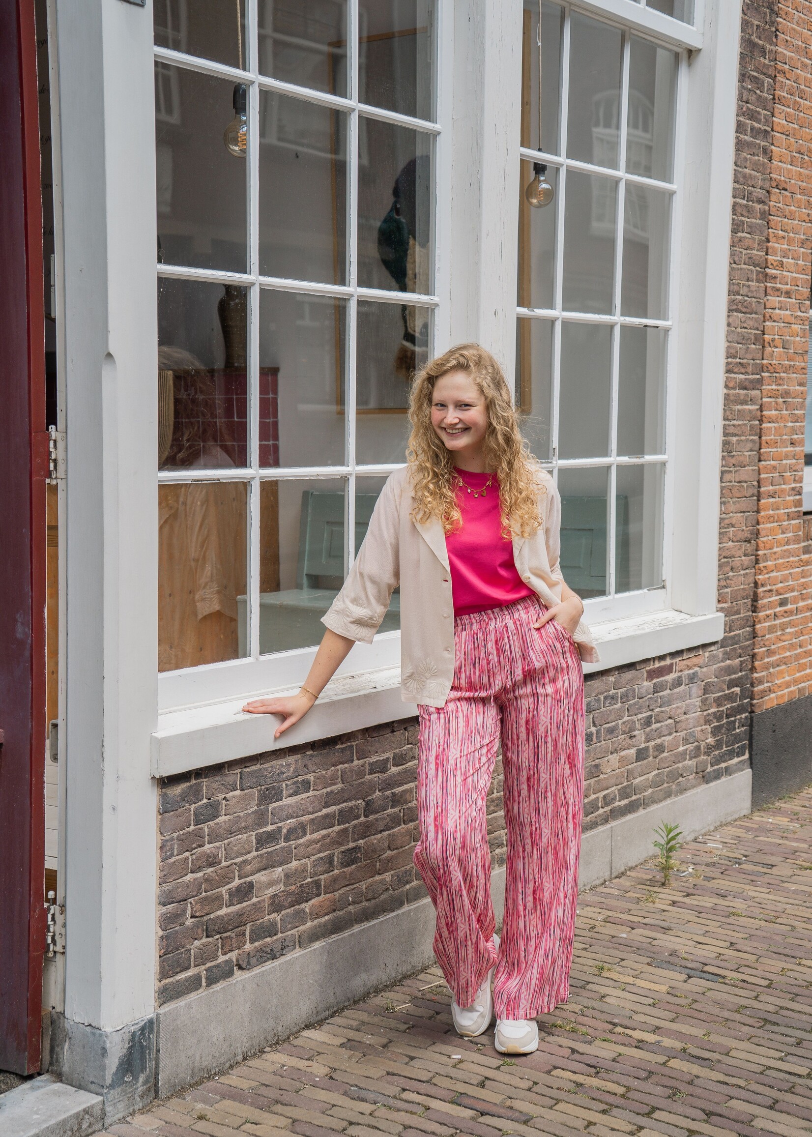 FLURESK Claribel Pants Rose Quarz/Lipgloss