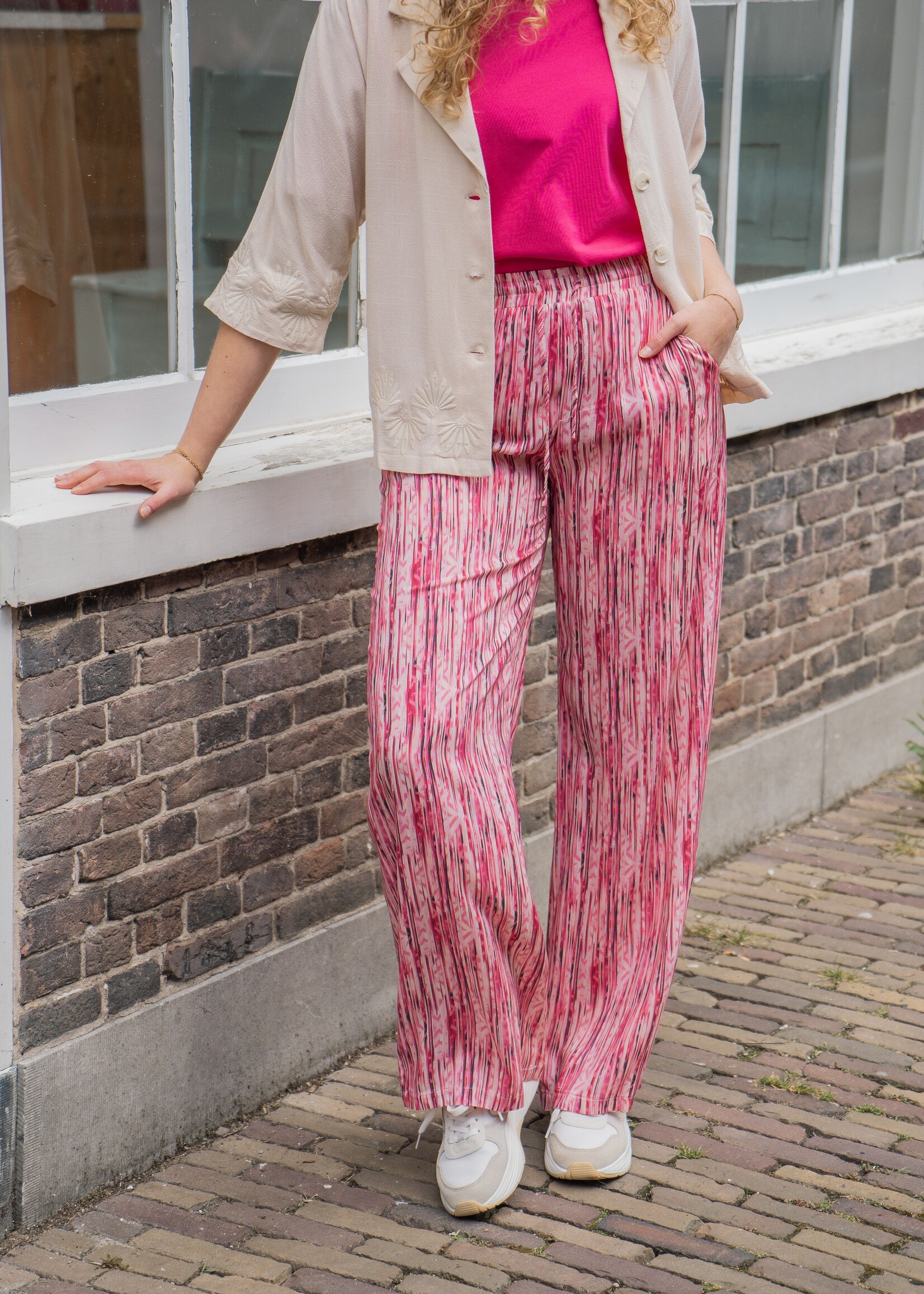 FLURESK Claribel Pants Rose Quarz/Lipgloss