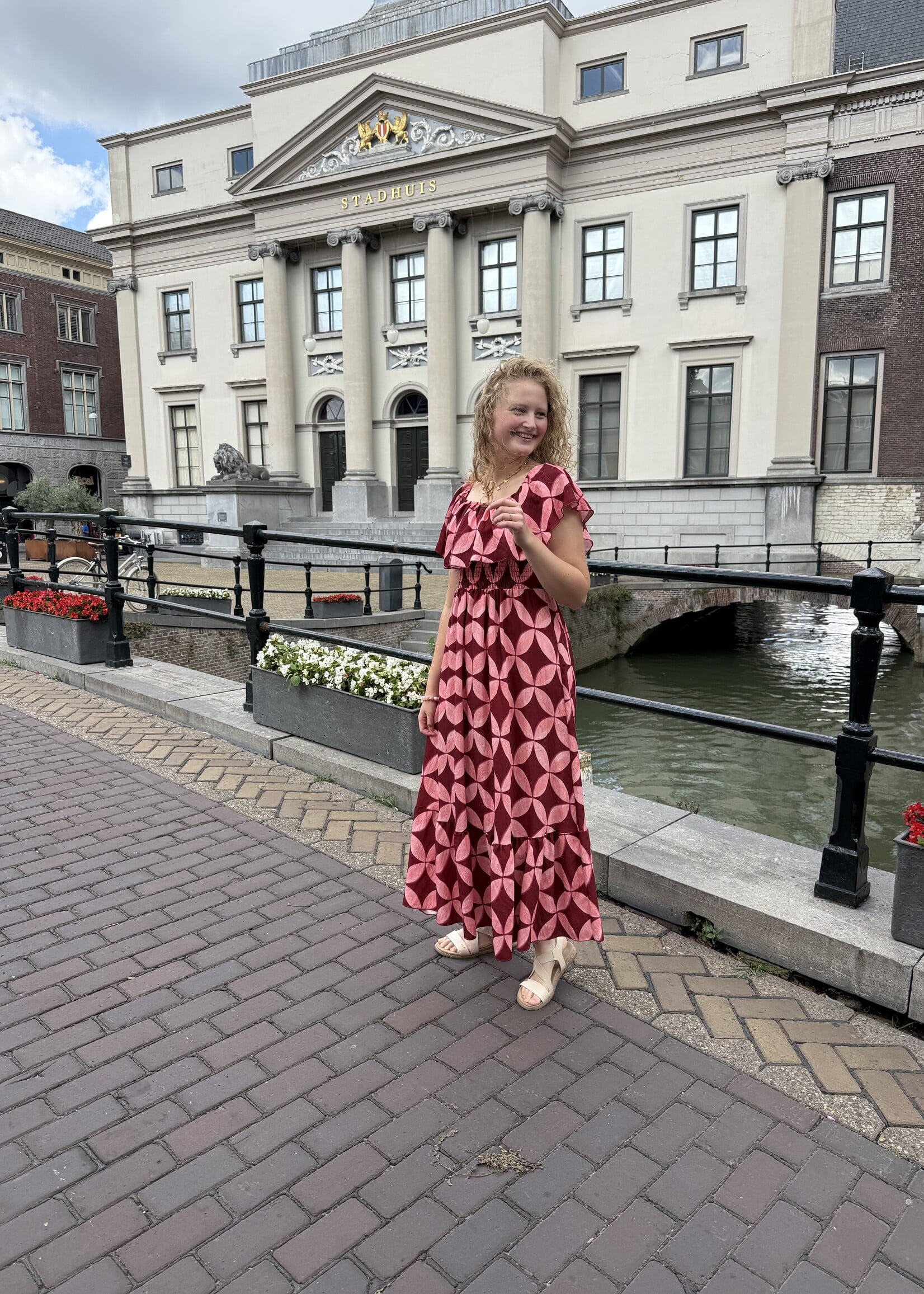 Kenzy Dress Bordeaux