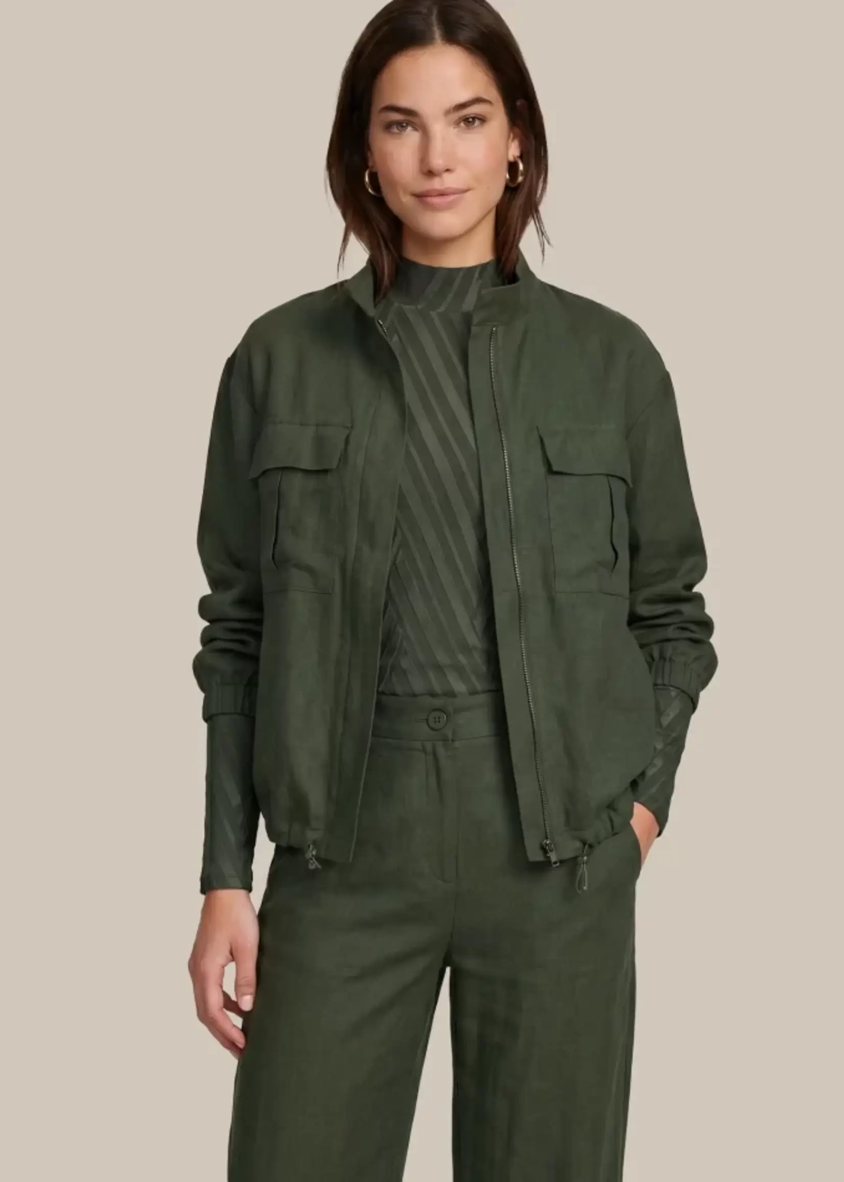C&S The Label Jinora Jacket Dark Olive