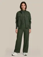 C&S The Label Pernilla Pants Dark Olive