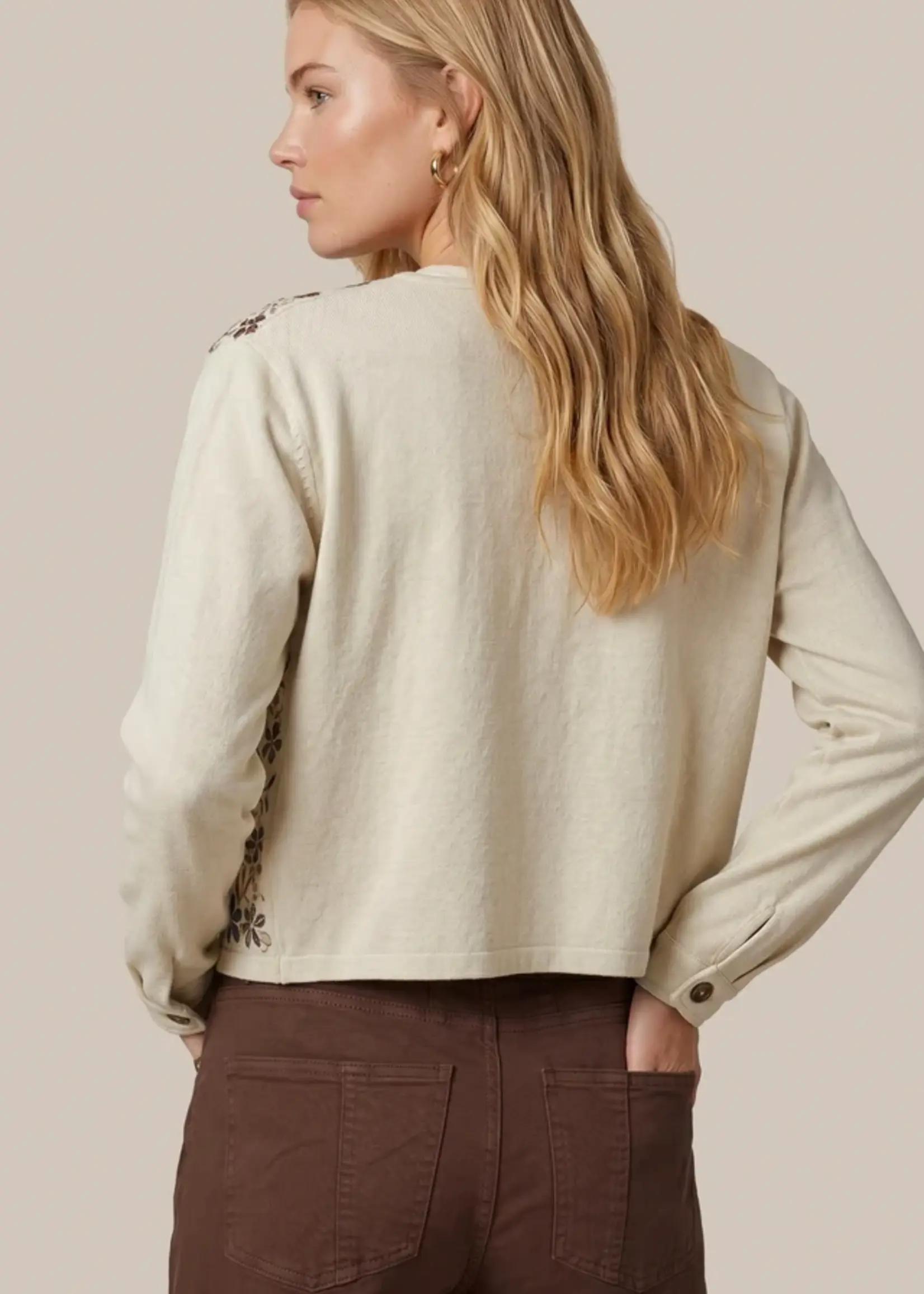 C&S The Label Joy Jacket Sand/Color Mix