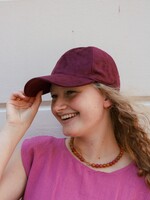 Gwen hat Burgundy suede