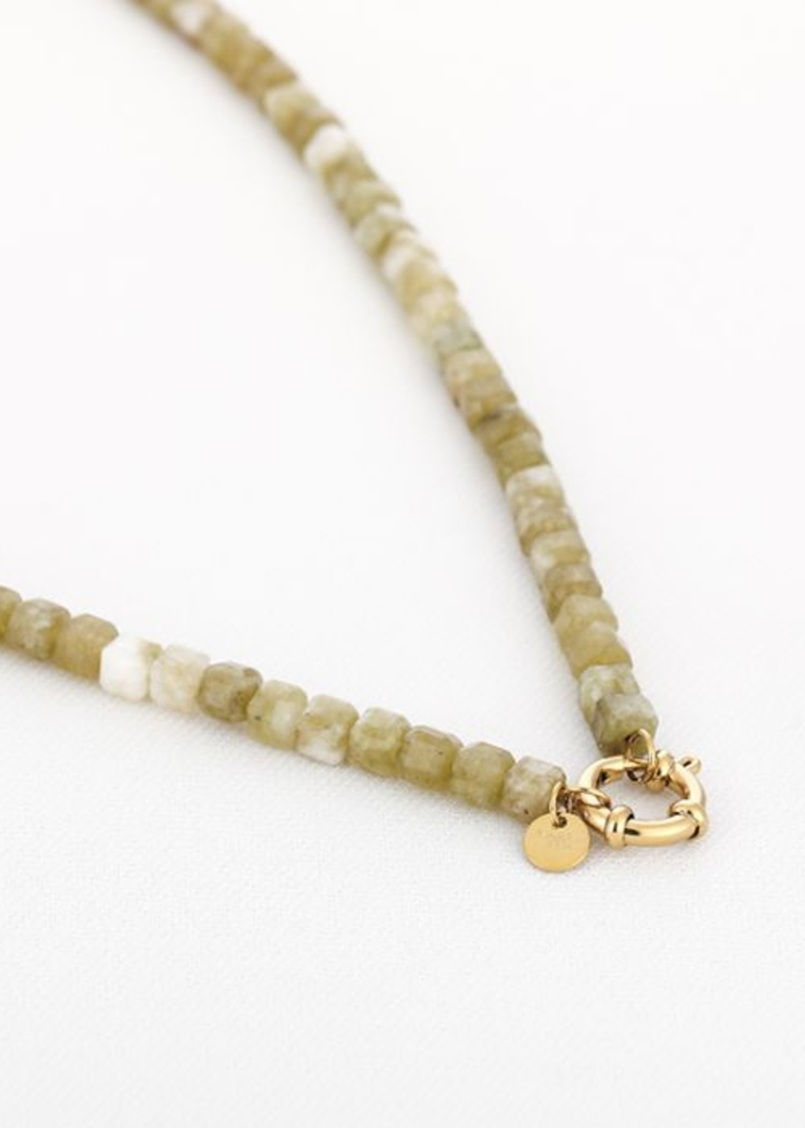 Statement ketting Light Green