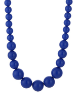 Statement ketting cobalt