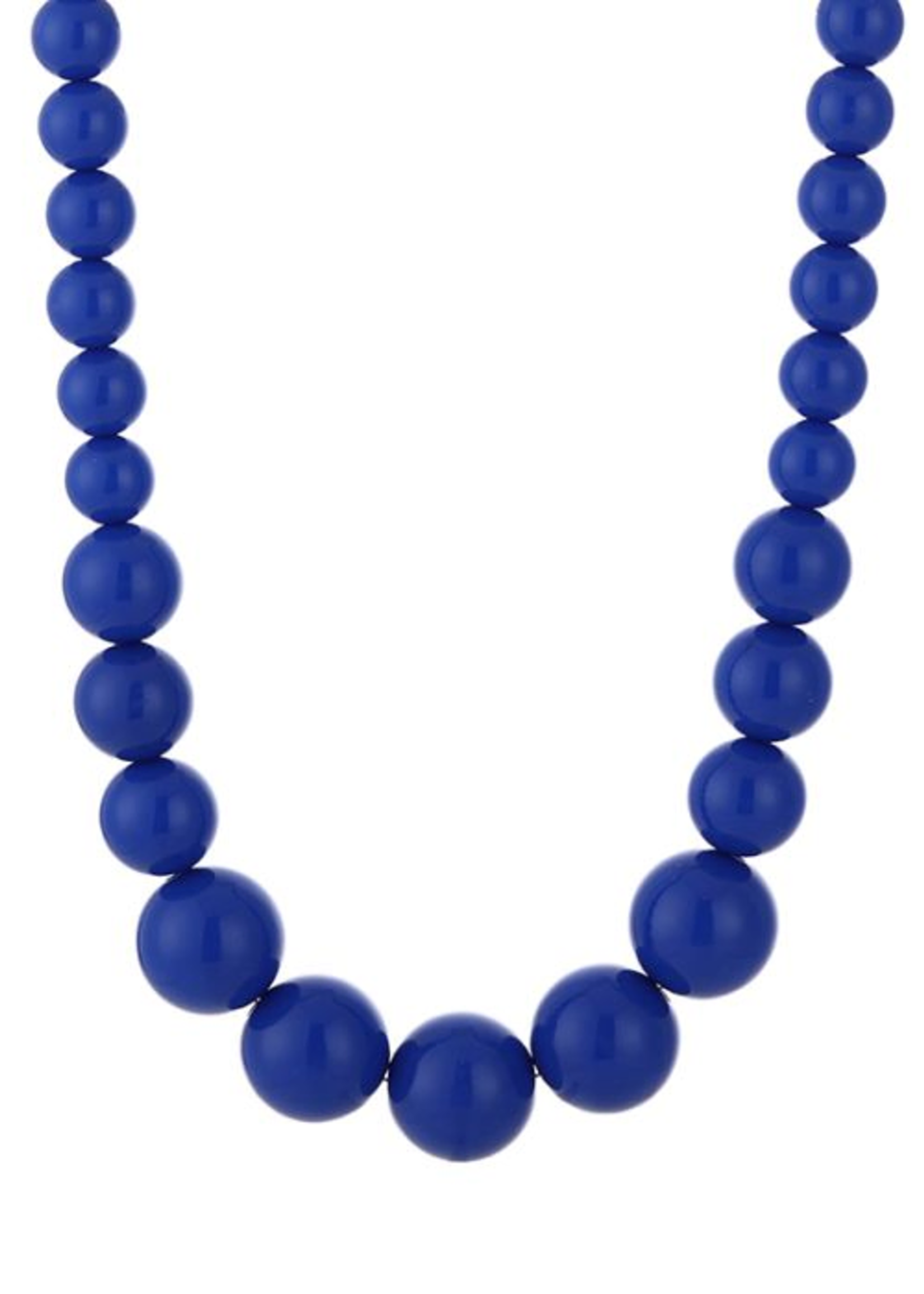 Statement ketting cobalt