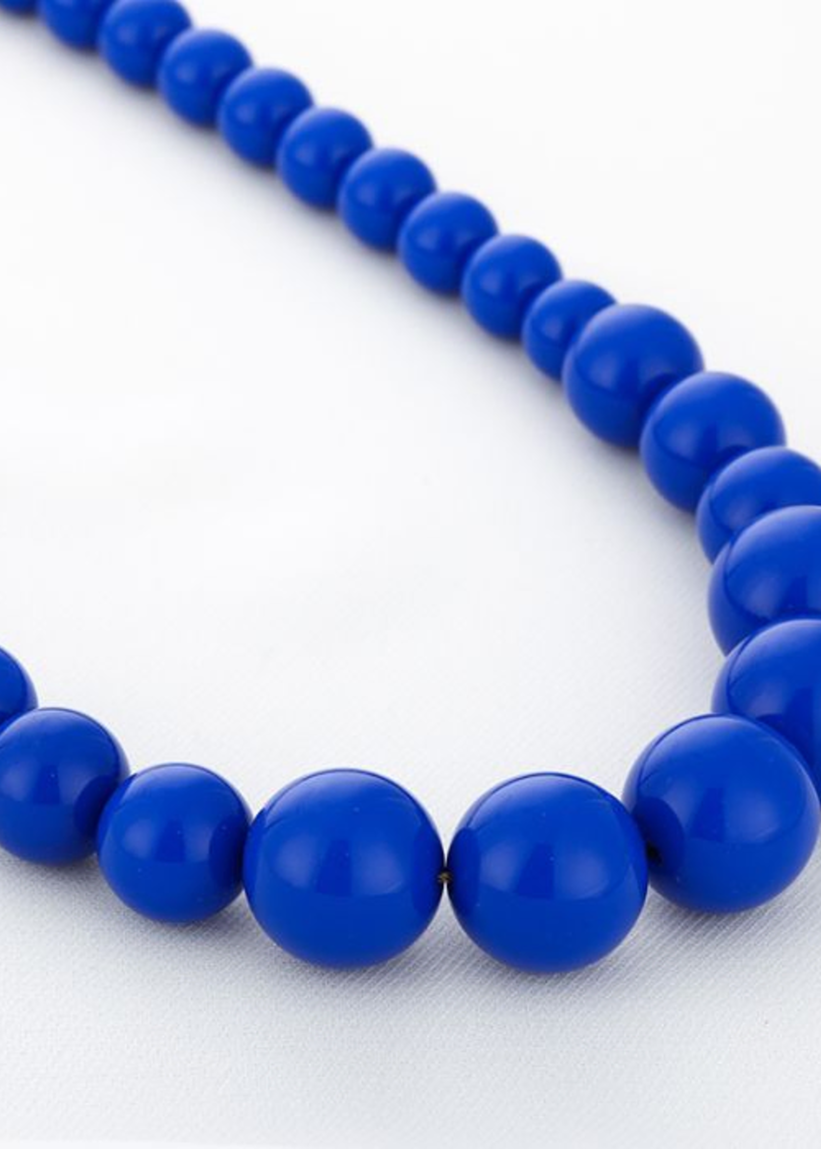 Statement ketting cobalt
