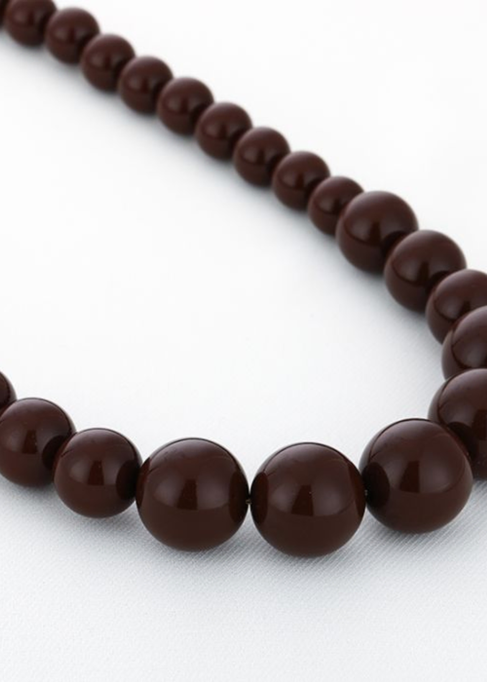 Statement ketting brown