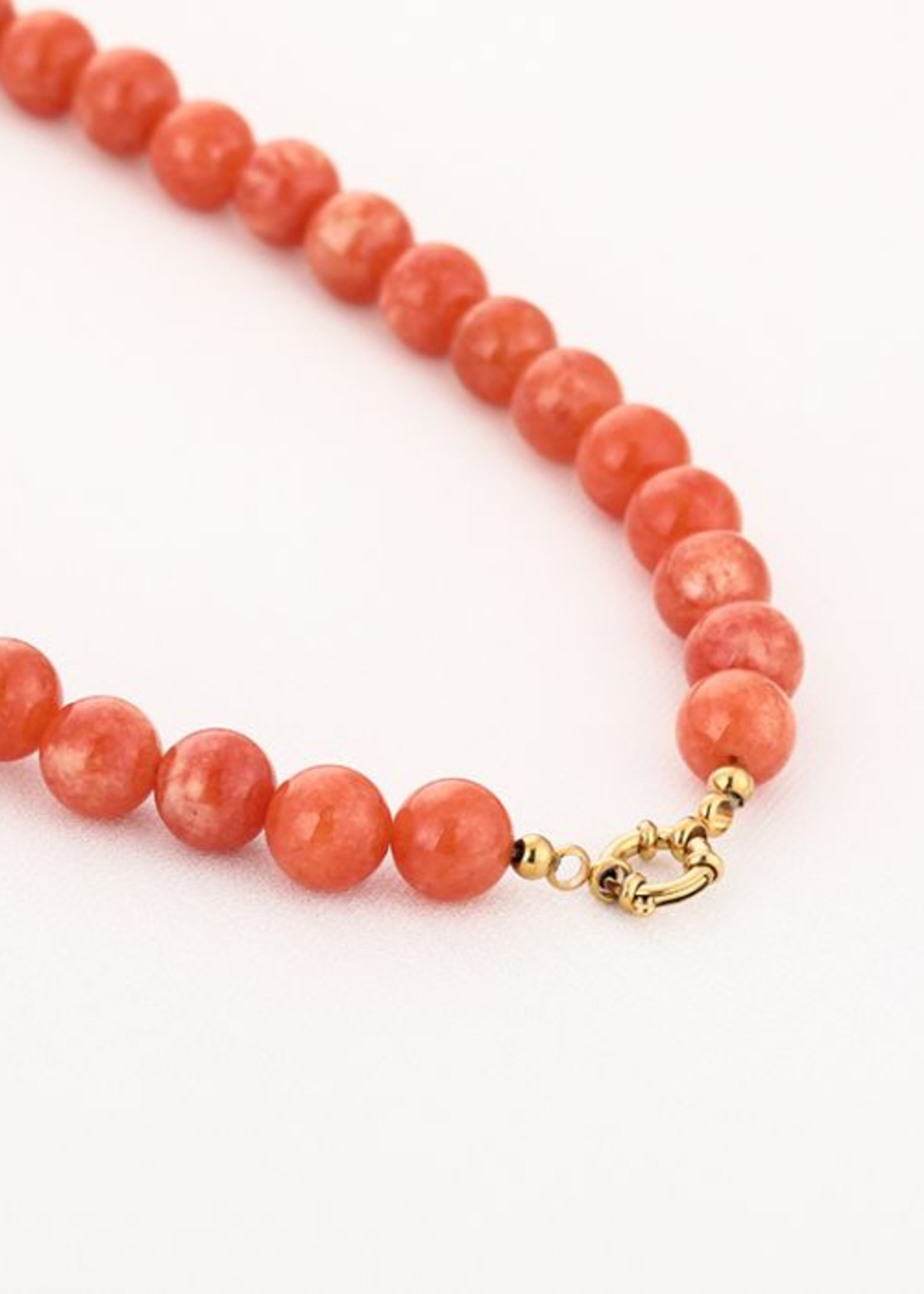 Statement ketting orange