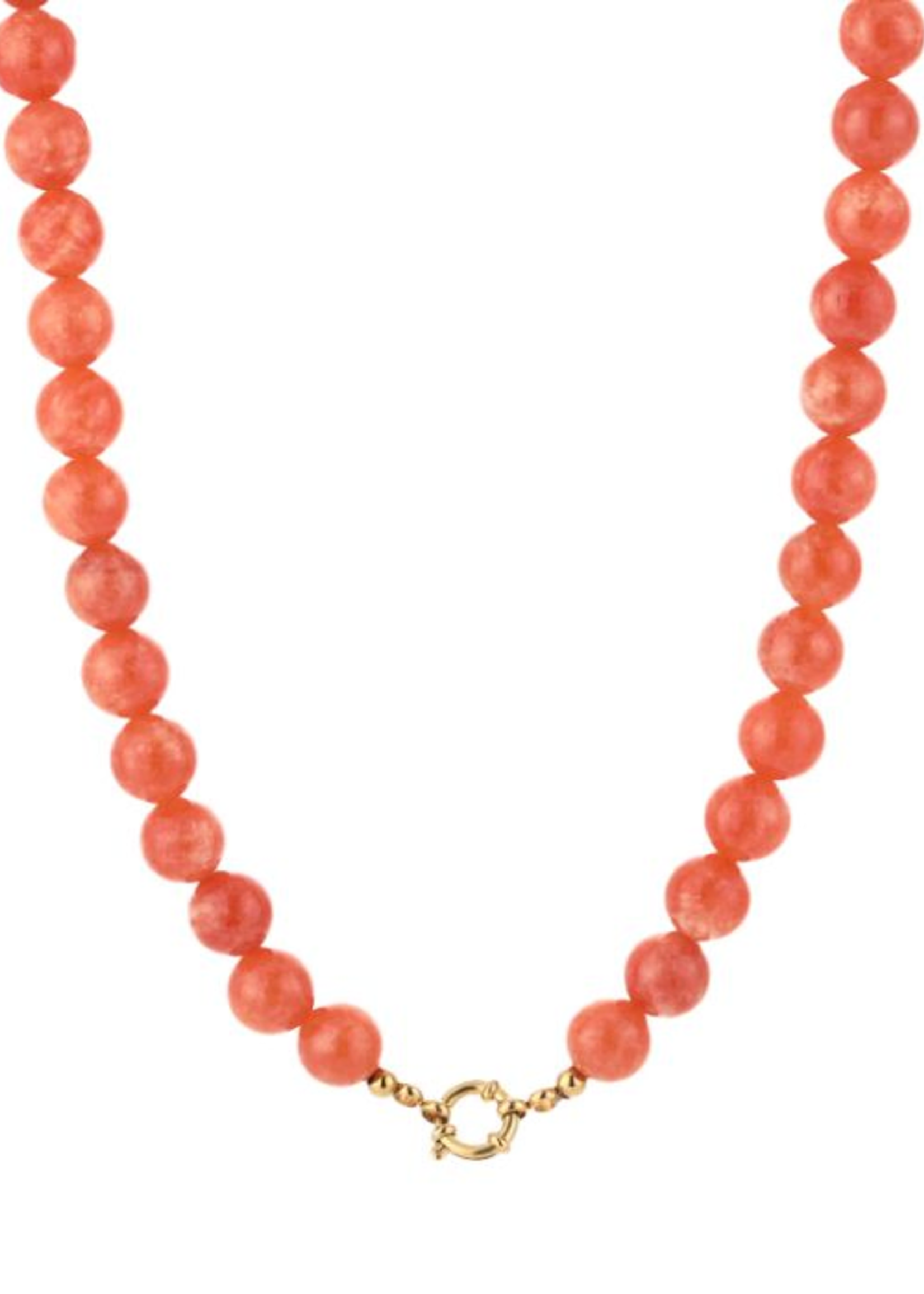 Statement ketting orange