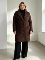 Ophilia Nora cably knit chocolate