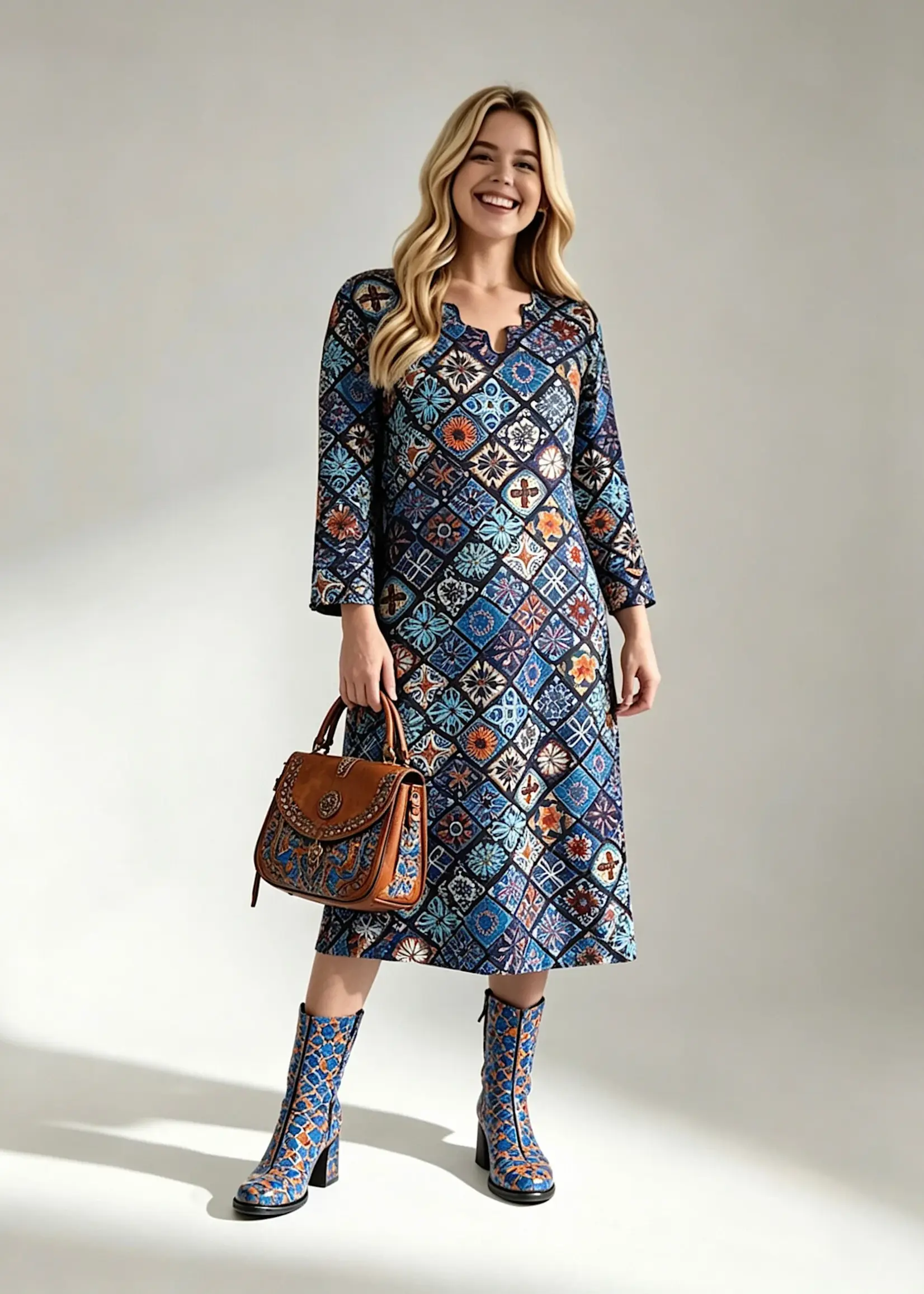 Ophilia Sara dessin patchwork