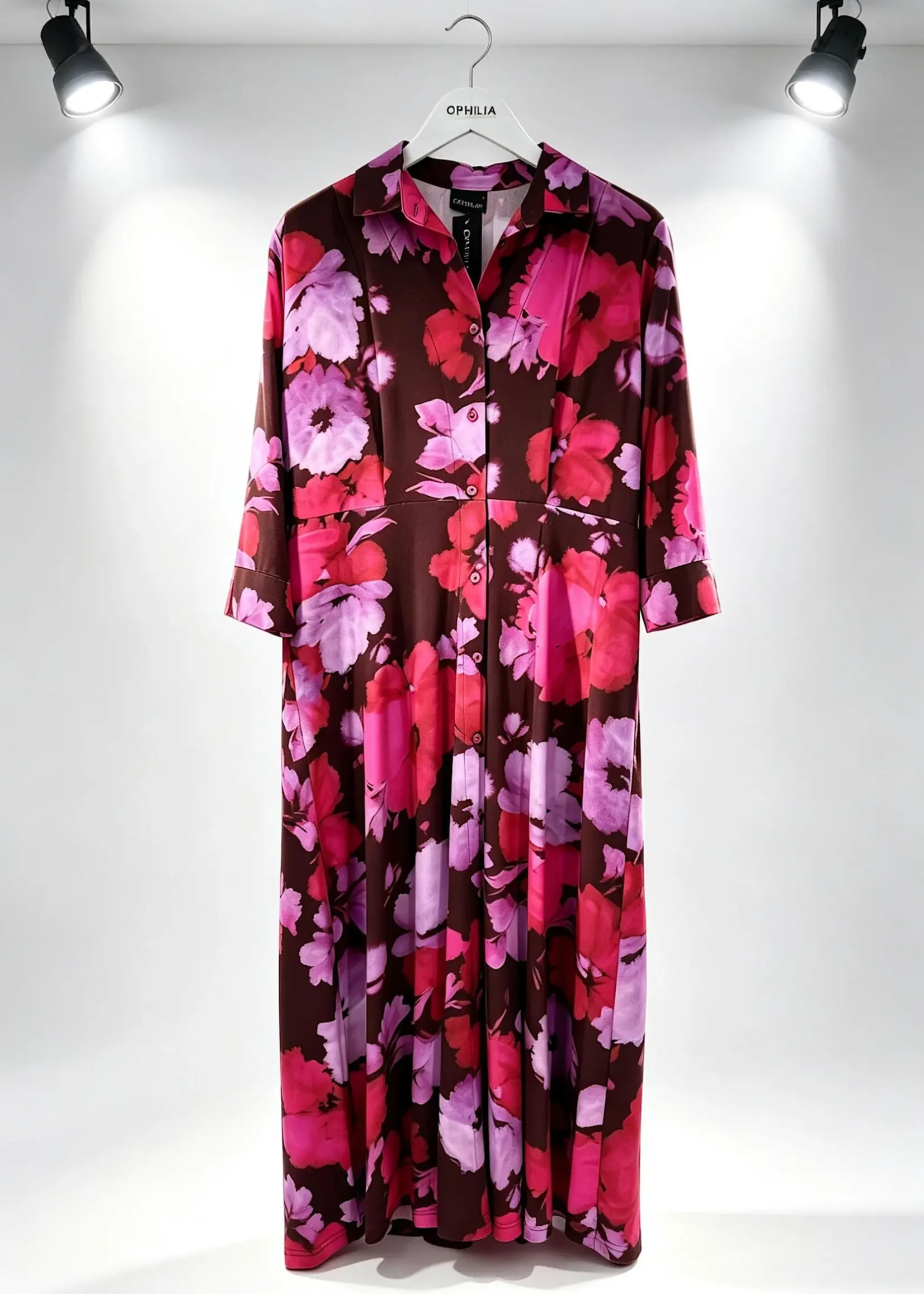 Ophilia Lisa  dessin batik flower red