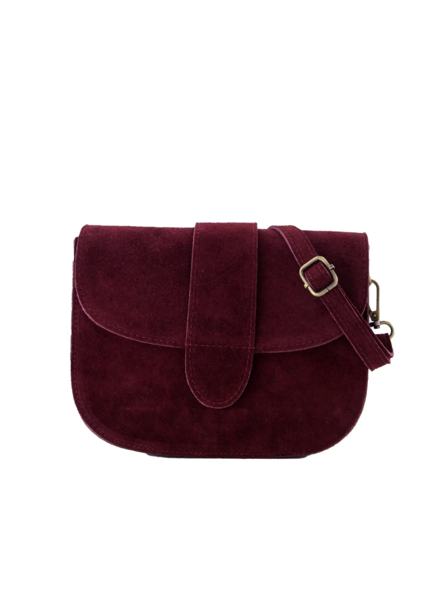 Maan suede bags Bordeaux 62