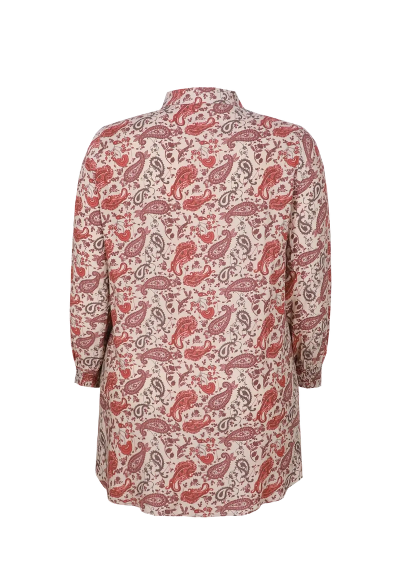 Exxcellent Dorian Tunic Light Camel/Burnt Henna