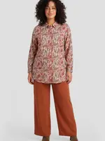 Exxcellent Dorian Tunic Light Camel/Burnt Henna