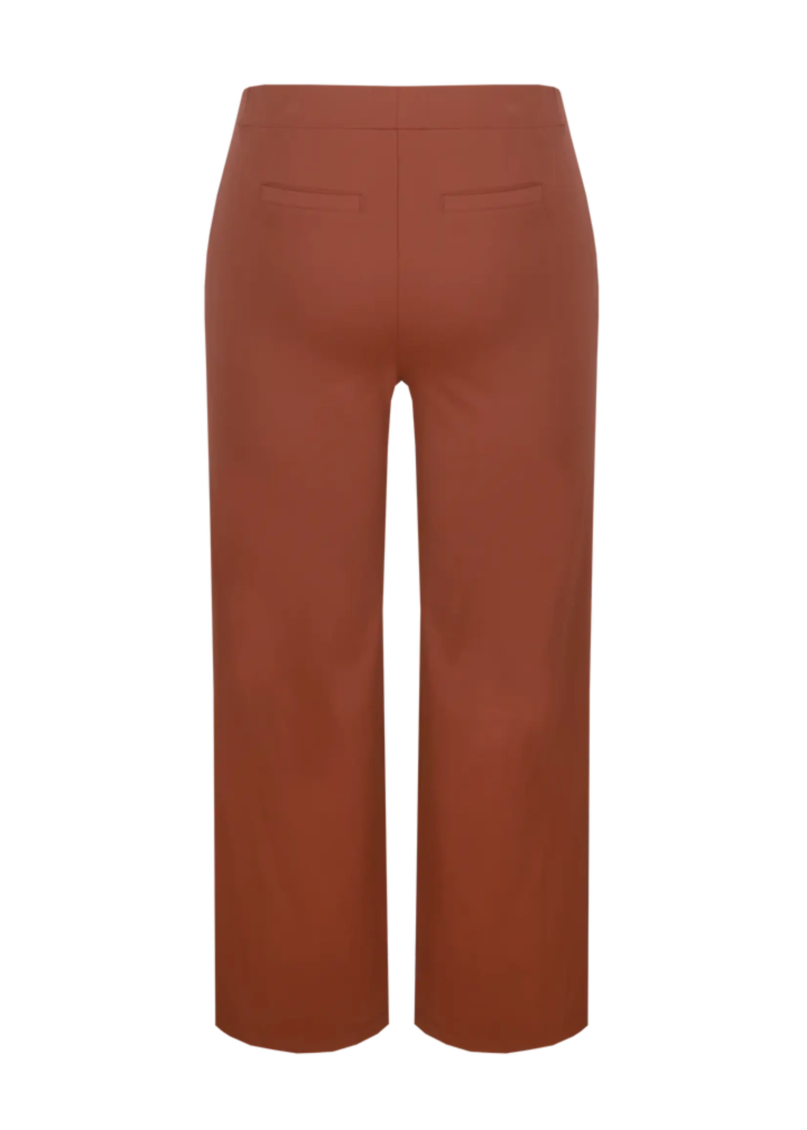 Exxcellent Shay Pants Burnt Henna