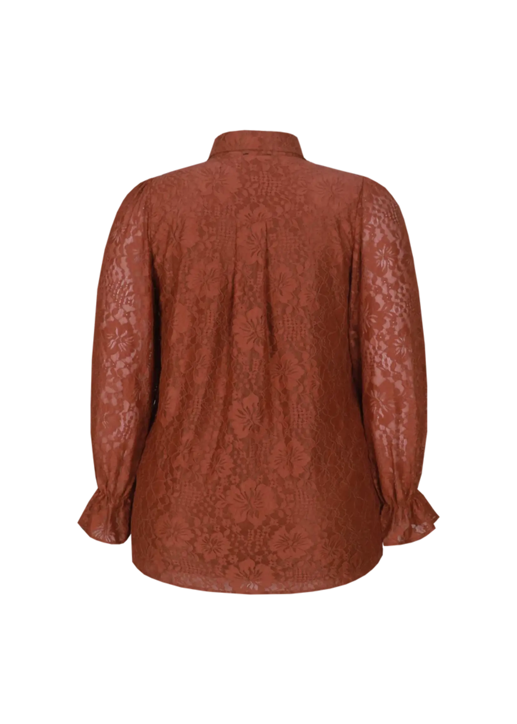 Exxcellent Valencia Blouse Burnt Henna