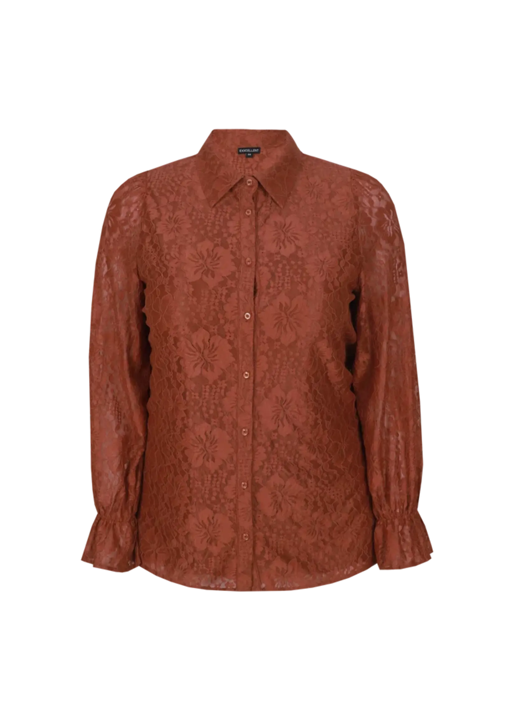 Exxcellent Valencia Blouse Burnt Henna