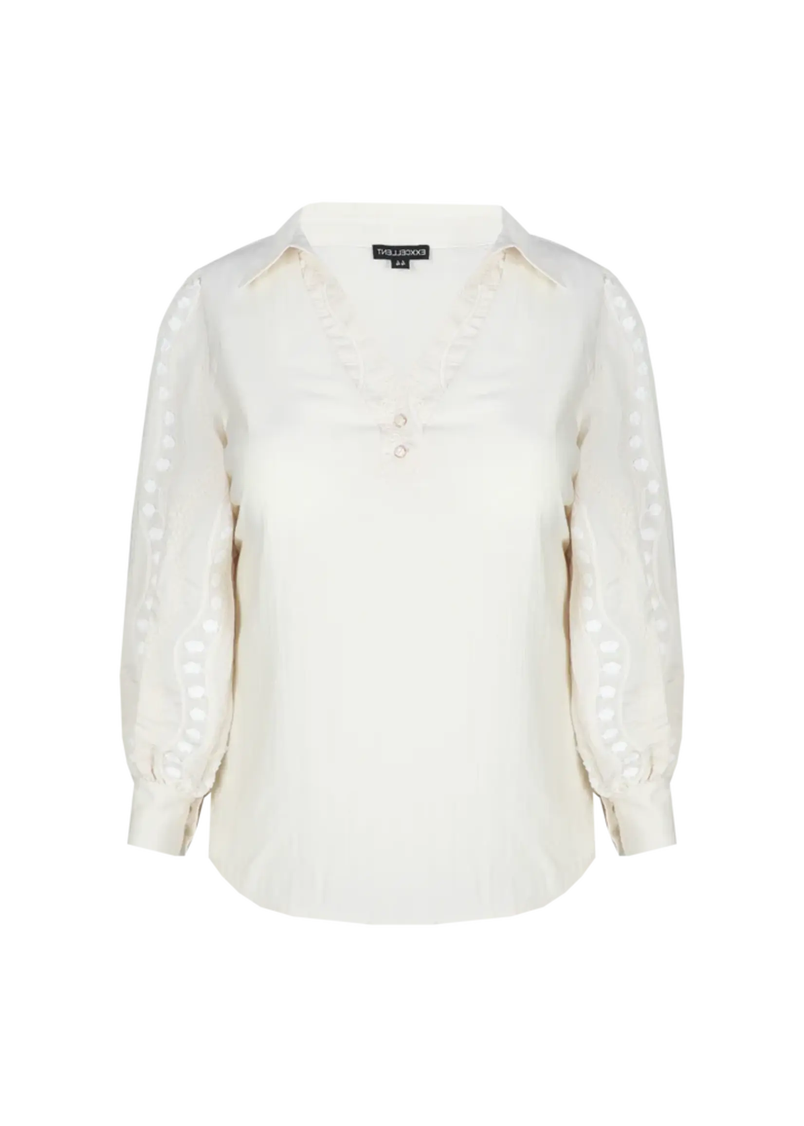 Exxcellent Mercie Blouse Offwhite