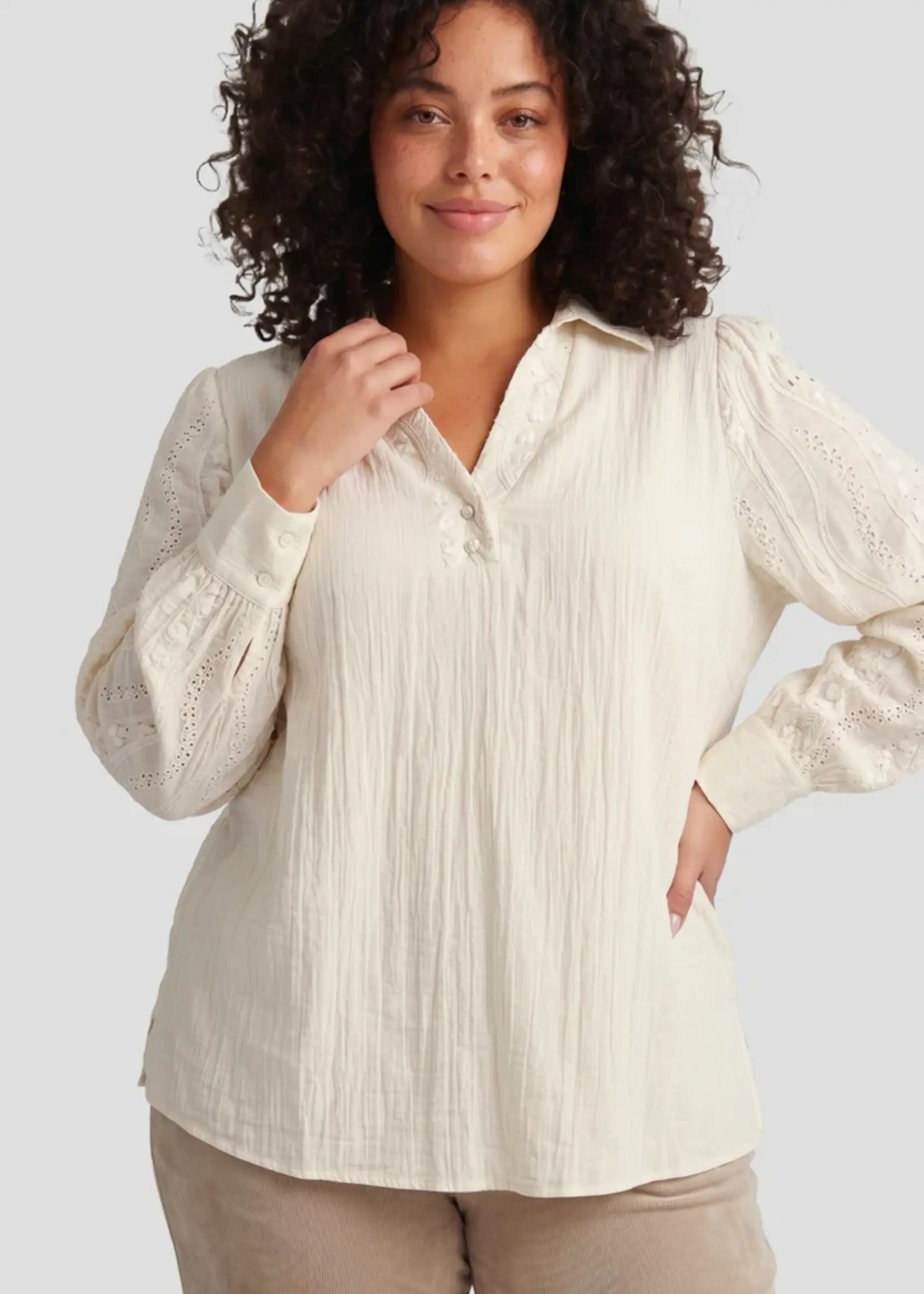 Exxcellent Mercie Blouse Offwhite