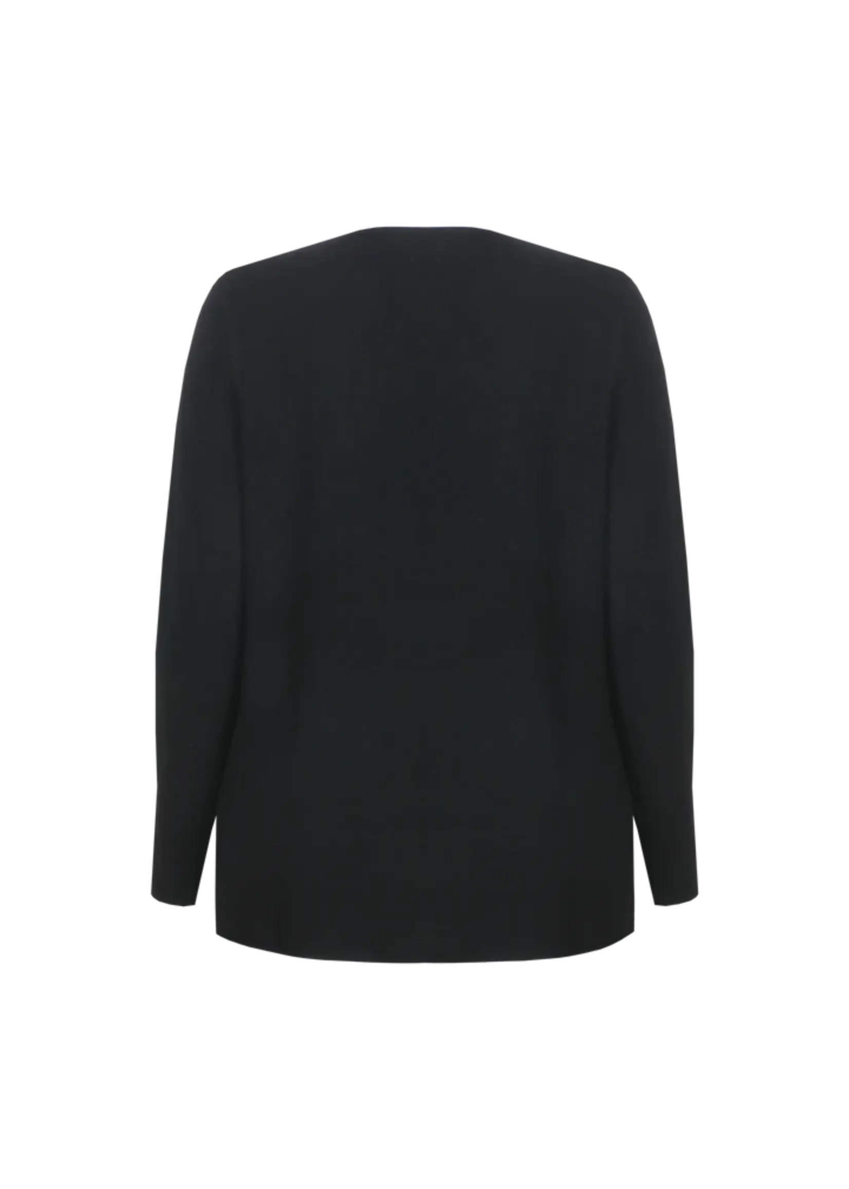 Exxcellent Kendra Knit Pullover Black