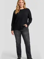 Exxcellent Kendra Knit Pullover Black