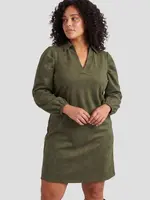 Exxcellent Maura Dress Dark Olive
