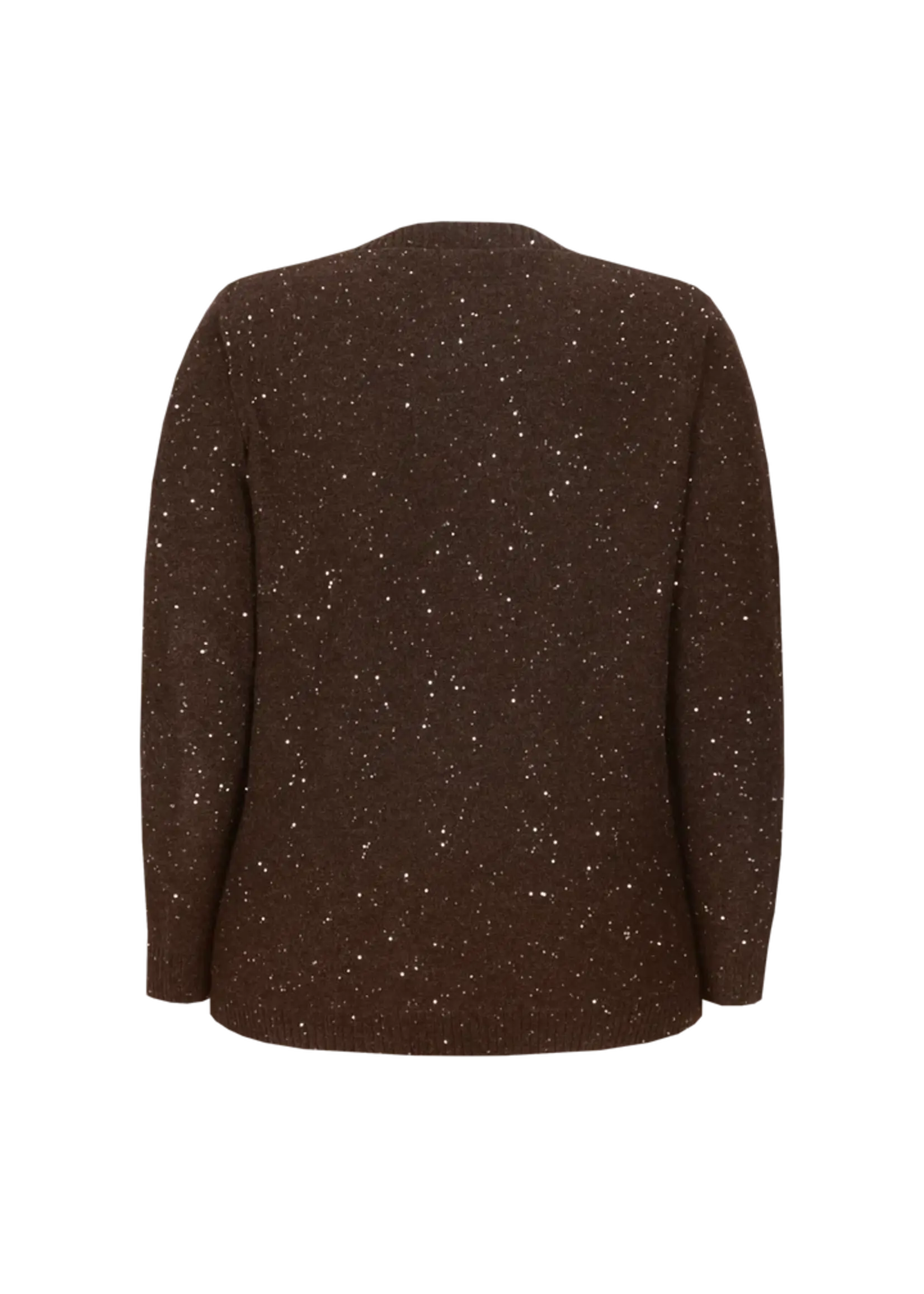 Exxcellent Mirabella Knit Pullover Dark Earth