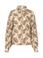C&S The Label Lovely Blouse Sand/Light Camel