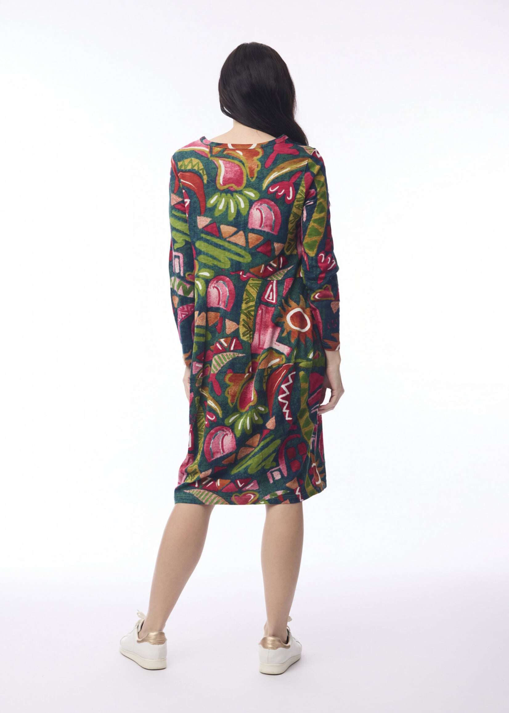 Orientique Dress Bubble Tropical Fun