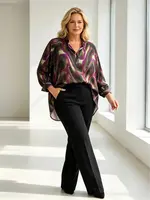 Ophilia Roxy print purple fusion