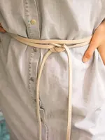 Knoopriem Beige (240 & 350cm)