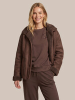 C&S The Label Omara Coat Mocha Brown
