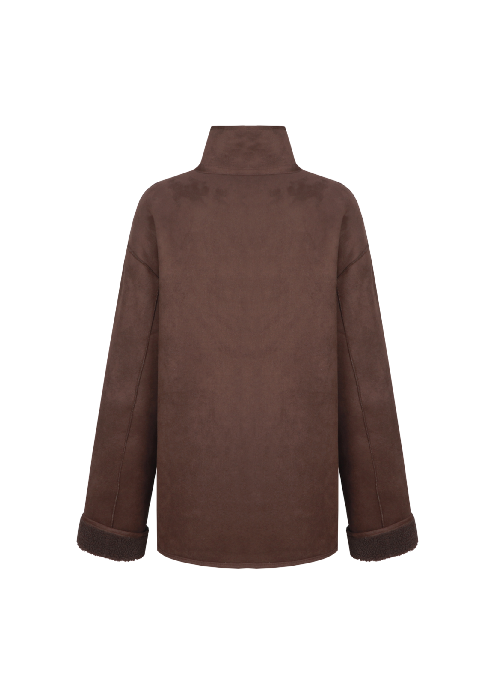 C&S The Label Omara Coat Mocha Brown