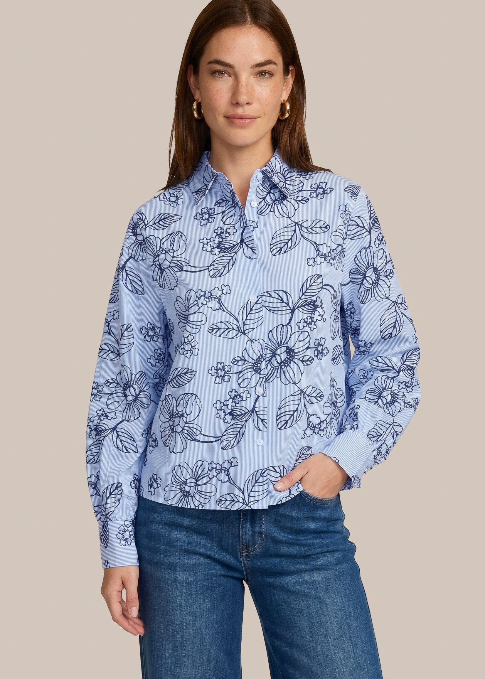 C&S The Label Lamilla Blouse Eclipse