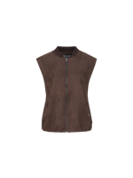C&S The Label Gaiby Gilet Mocha Brown