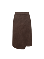 C&S The Label Violette Skirt Mocha Brown