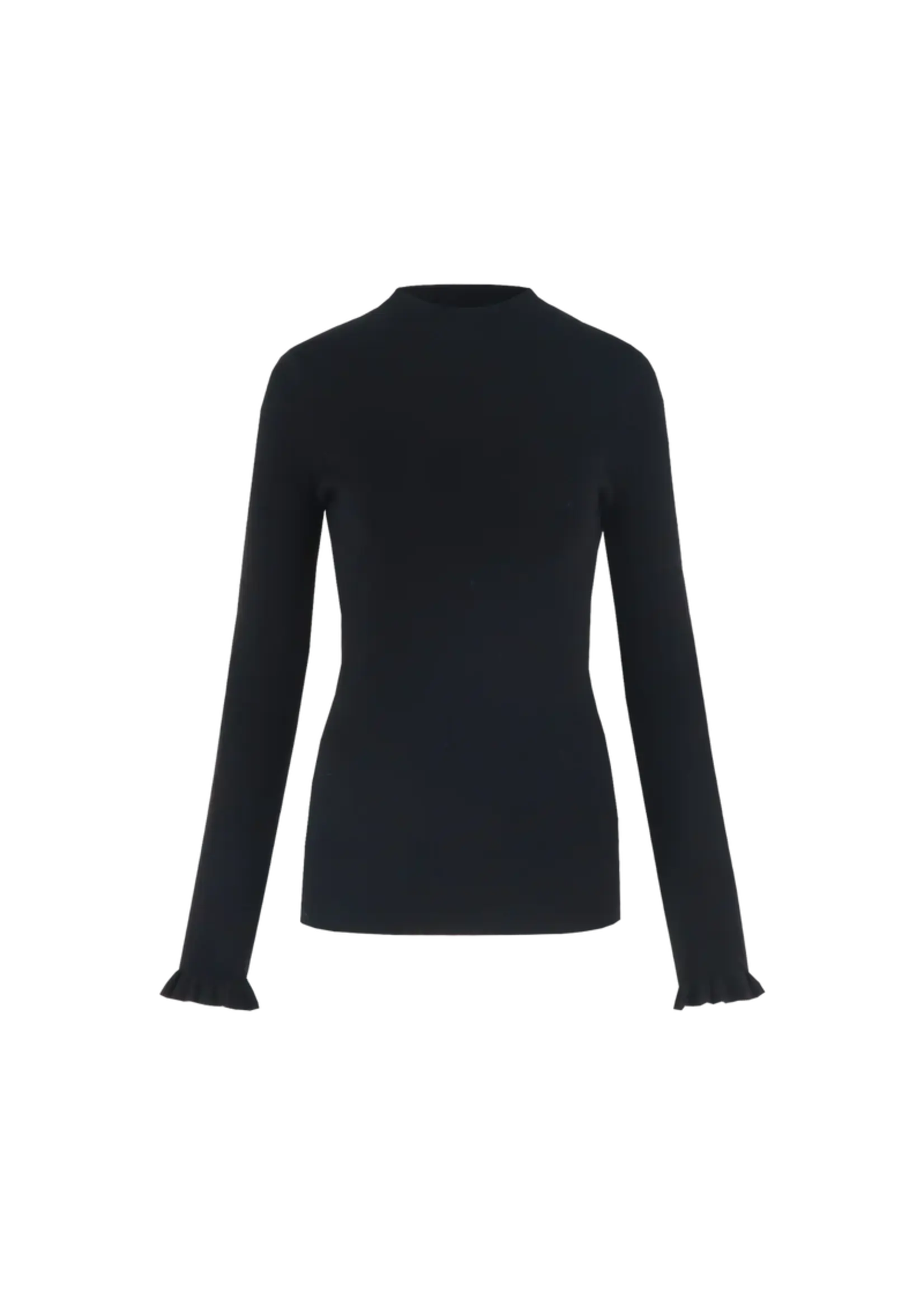 C&S The Label Astrid Knit Pullover Black