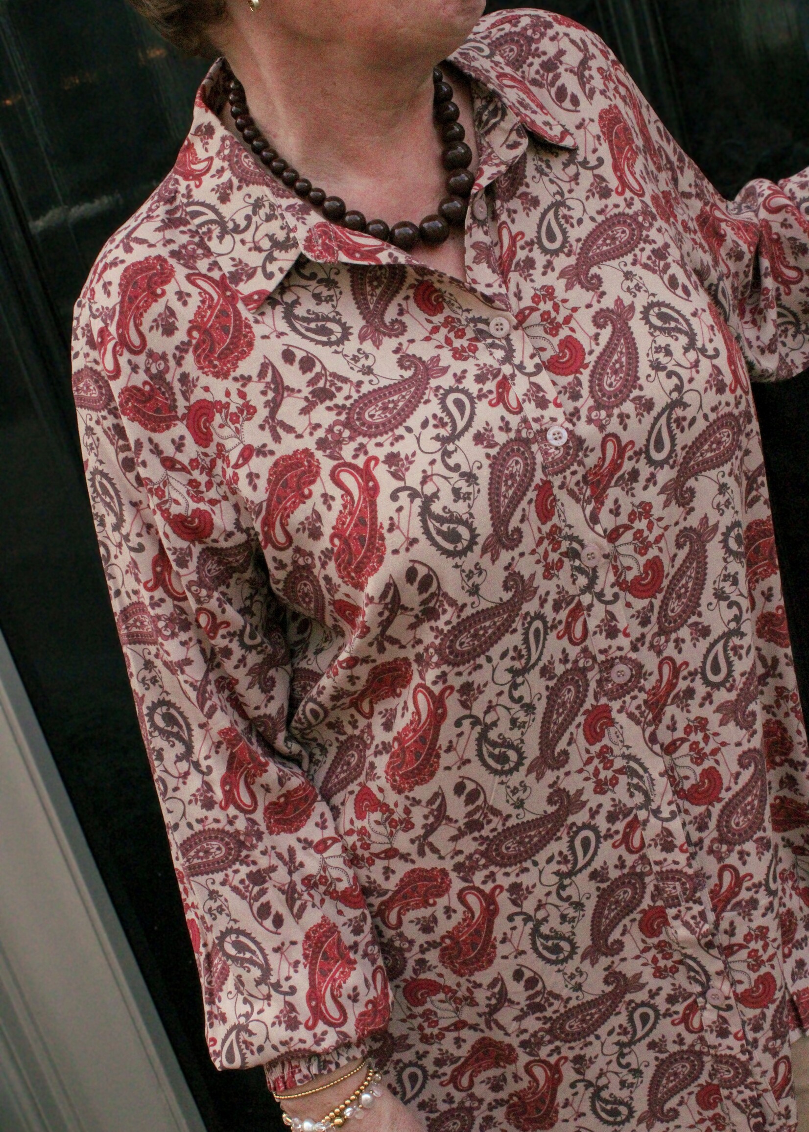 Exxcellent Dorian Tunic Light Camel/Burnt Henna